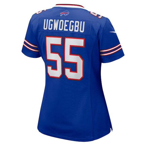 David Ugwoegbu Buffalo Bills Nike Women's Game Jersey -  Royal