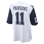 Micah Parsons Dallas Cowboys Nike Alternate Game Jersey - White