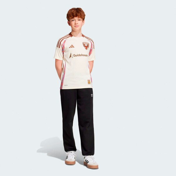 D.C. United adidas Youth 2025 The Soul Kit Replica Jersey - Natural