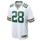 AJ Dillon Green Bay Packers Nike Game Player Jersey - White/Green