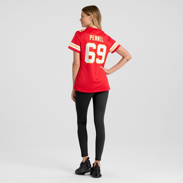 Mike Pennel Kansas City Chiefs Nike Women's  Game Jersey -  Red