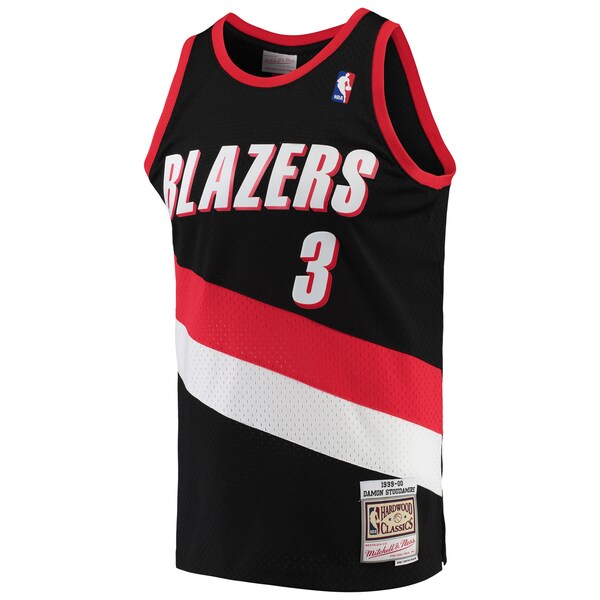 Damon Stoudamire Portland Trail Blazers 1999/00 Hardwood Classics Swingman Jersey - Black