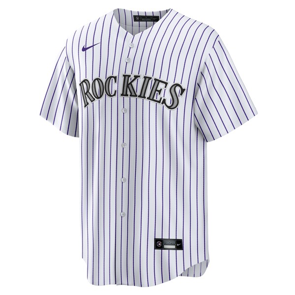 Tyler Freeman Colorado Rockies Nike Home Replica Jersey - White