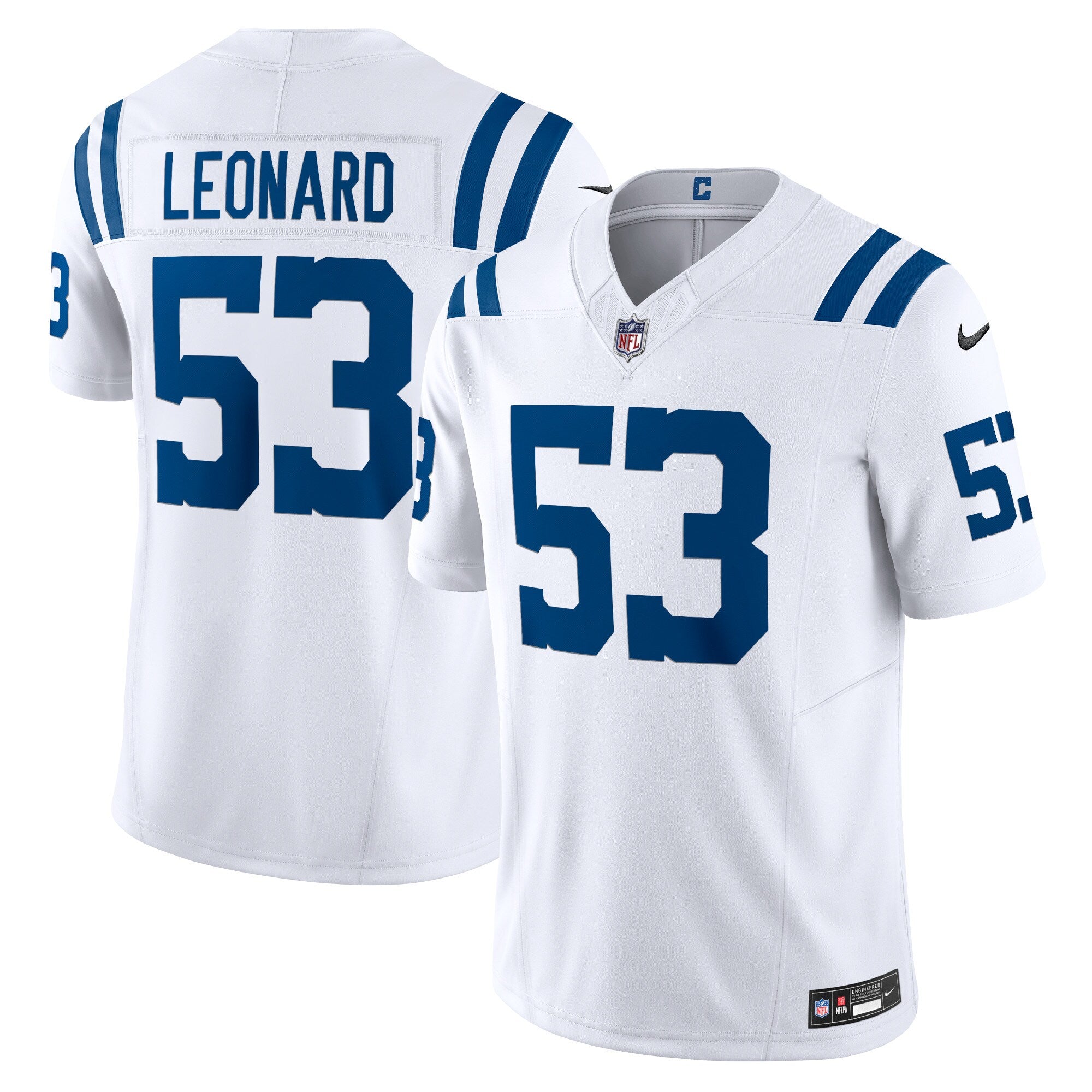 Shaquille Leonard Indianapolis Colts Nike Vapor F.U.S.E. Limited Jersey - Royal/Blue/White