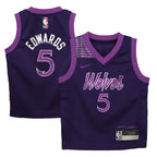 Anthony Edwards Minnesota Timberwolves Nike Toddler 2025/26 City Edition Swingman Jersey - Purple