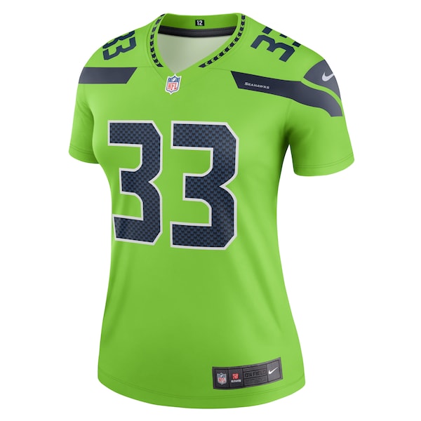 Jamal Adams Seattle Seahawks Nike Women's Legend Jersey - Neon Green/Navy