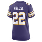 Paul Krause Minnesota Vikings Nike Women's Classic Retired Player Jersey - Purple