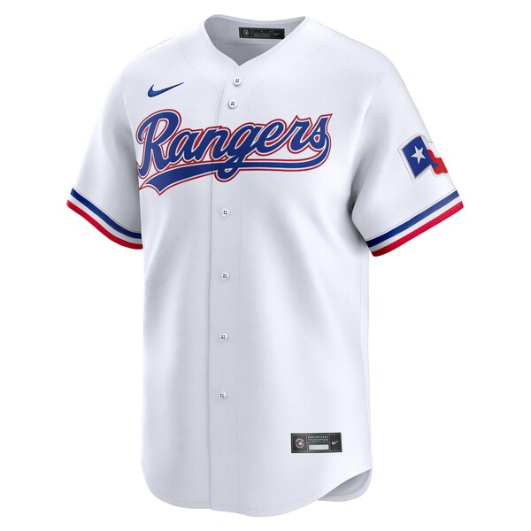 Texas Rangers Nike Youth Home Limited Custom Jersey - White