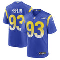 Jack Heflin Los Angeles Rams Nike Team Game Jersey -  Royal