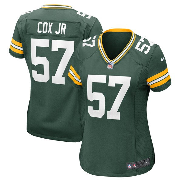 Brenton Cox Jr. Green Bay Packers Nike Women's  Game Jersey -  Green