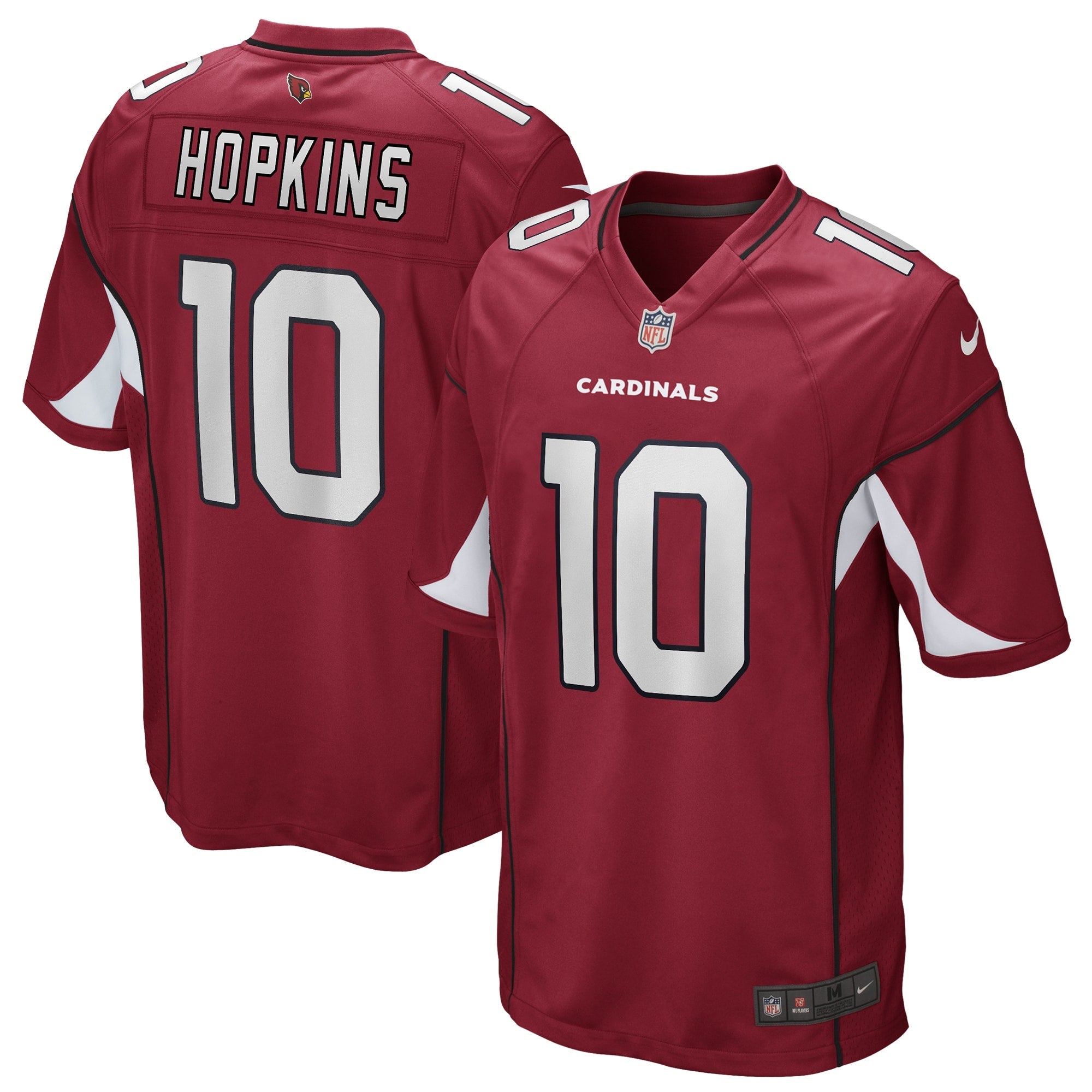 DeAndre Hopkins Arizona Cardinals Nike Game Jersey - Black/Cardinal