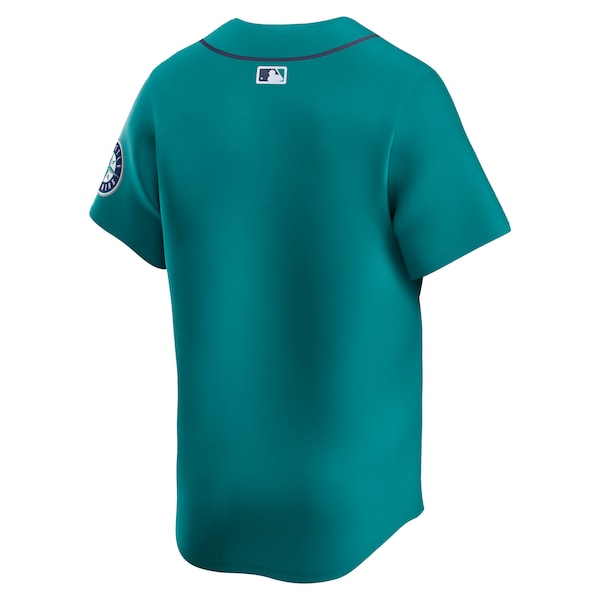 Seattle Mariners Nike Alternate Limited Jersey - Aqua/Navy