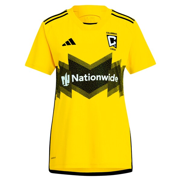 Darlington Nagbe Columbus Crew adidas Women's 2024 The Home Kit Replica Player Jersey - Yellow