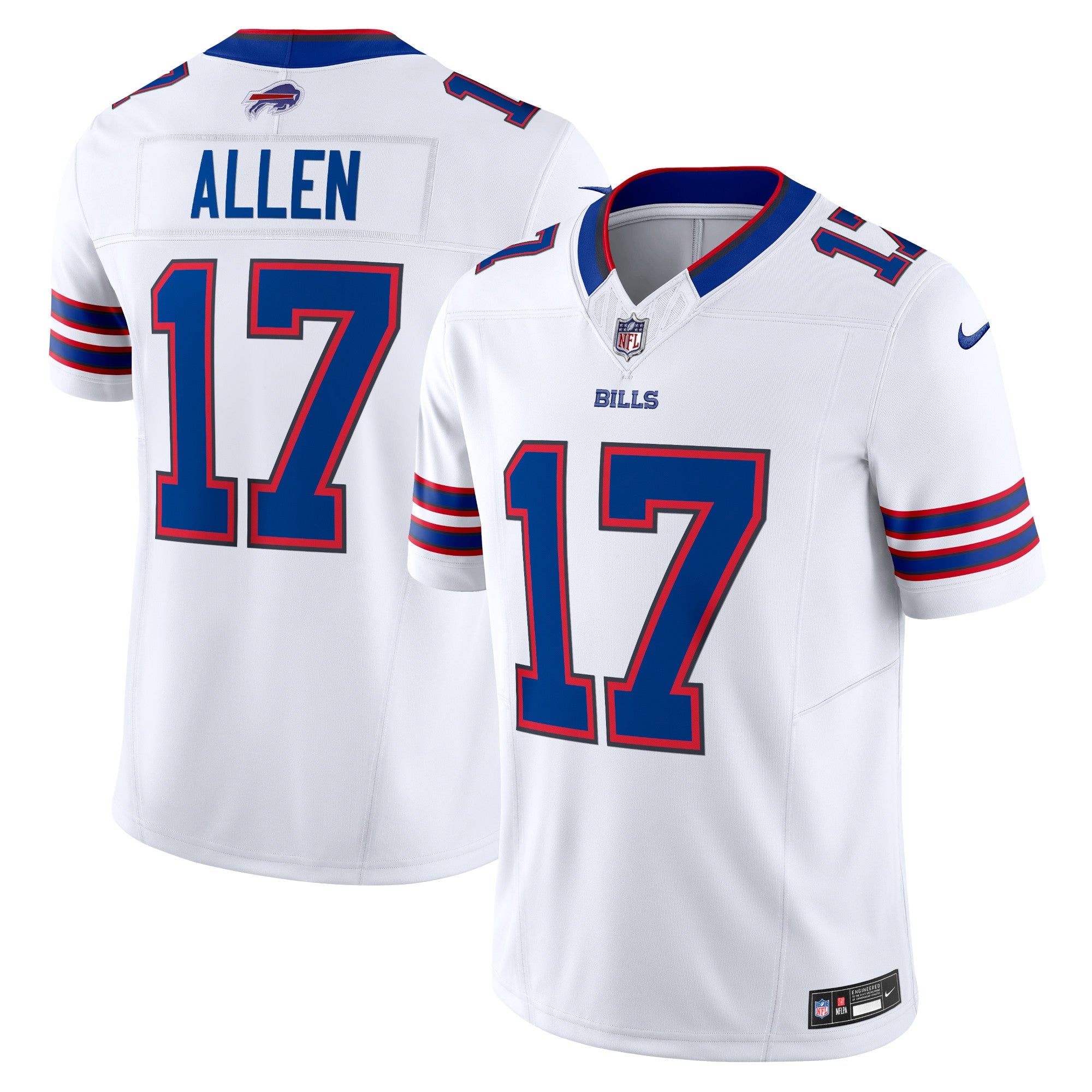 Josh Allen Buffalo Bills Nike Vapor F.U.S.E. Limited Jersey - Red/White