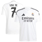 Vini Jr. Los Merengues adidas 2024/25 Home Replica Player Jersey - White