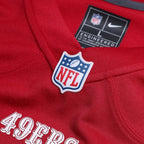 Ross Dwelley San Francisco 49ers Nike Team Game Jersey -  Scarlet