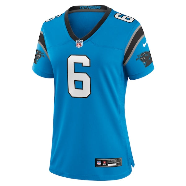 Miles Sanders Carolina Panthers Nike Women's Team Game Jersey - Blue/Black