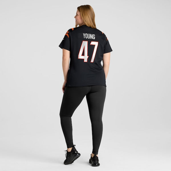Craig Young Cincinnati Bengals Nike Women's Team Game Jersey -  Black