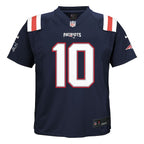 Drake Maye New England Patriots Nike Toddler Game Jersey - Navy