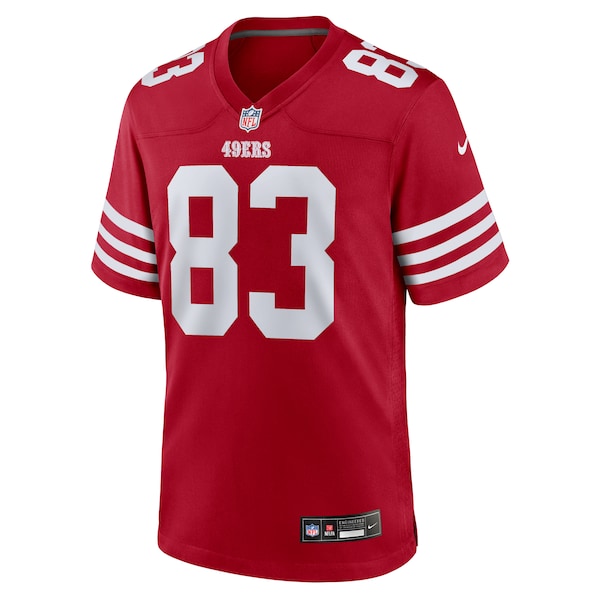 Terique Owens San Francisco 49ers Nike Team Game Jersey -  Scarlet