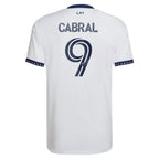Kévin Cabral LA Galaxy adidas 2022 City of Dreams Kit Replica Player Jersey - White
