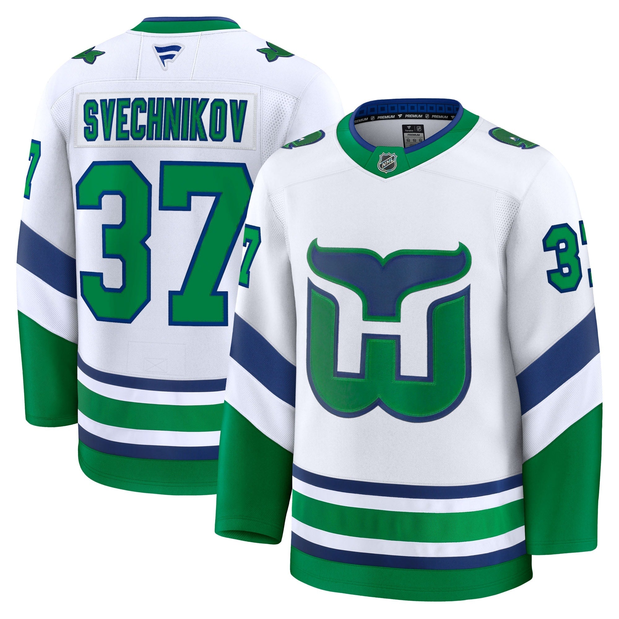 Andrei Svechnikov Carolina Hurricanes  Home Premium Jersey - Black/White
