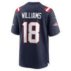 Kyle Williams New England Patriots Nike Team Game Jersey -  Navy