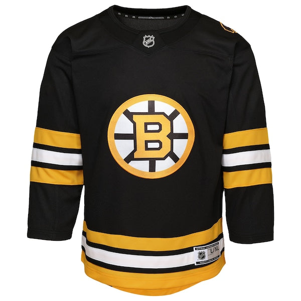 David Pastrnak Boston Bruins Outerstuff Toddler Home Replica Player Jersey - Black