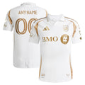 LAFC adidas 2025 Secondary Authentic Custom Jersey - White