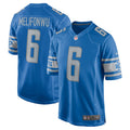 Ifeatu Melifonwu Detroit Lions Nike Team Game Jersey -  Blue