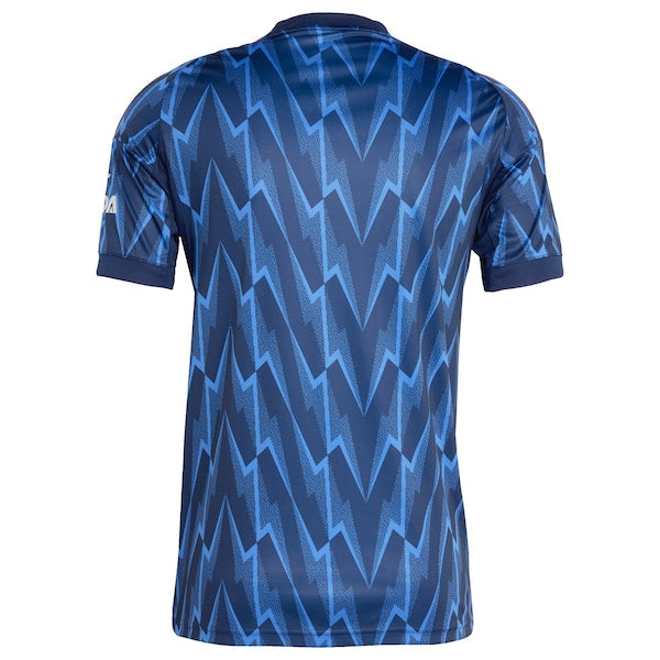 Arsenal adidas 2025/26 Away Replica Jersey - Blue/Red