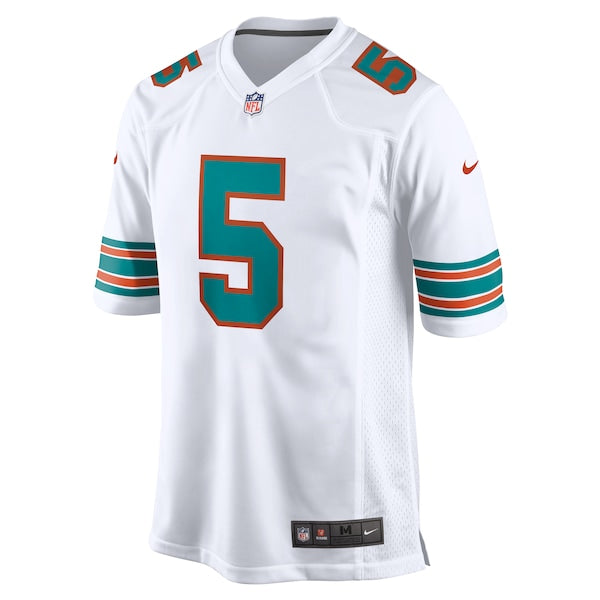 Jalen Ramsey Miami Dolphins Nike Alternate Game Jersey - White/Aqua