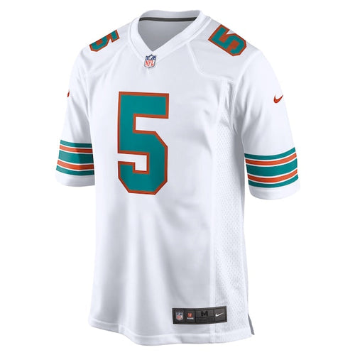 Jalen Ramsey Miami Dolphins Nike Alternate Game Jersey - White/Aqua