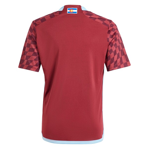 Colorado Rapids adidas Youth 2024 One Flag Kit Replica Jersey - Burgundy