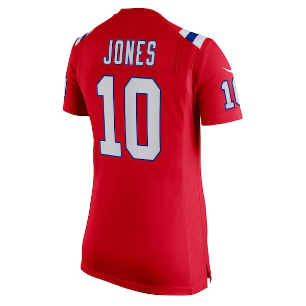 Mac Jones New England Patriots Nike Women's Game Alternate Jersey - Red