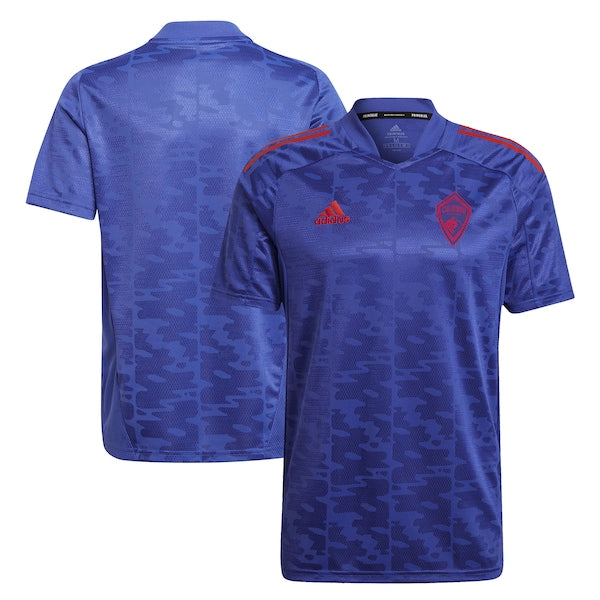 Colorado Rapids adidas 2022 Primeblue Replica Jersey - Blue