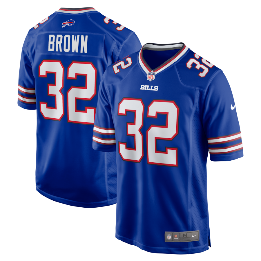 Kyron Brown Buffalo Bills Nike  Game Jersey - Royal