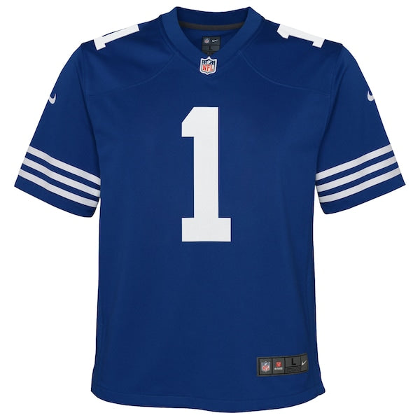 Indianapolis Colts Alternate Game Jersey - Royal - Ahmad Sauce Gardner - Youth
