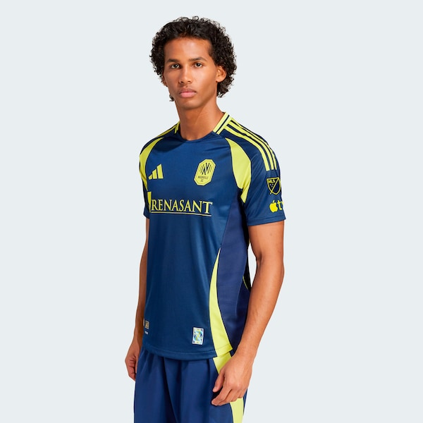 Nashville SC adidas 2025 The Heart Of Nashville Kit Authentic Jersey - Navy