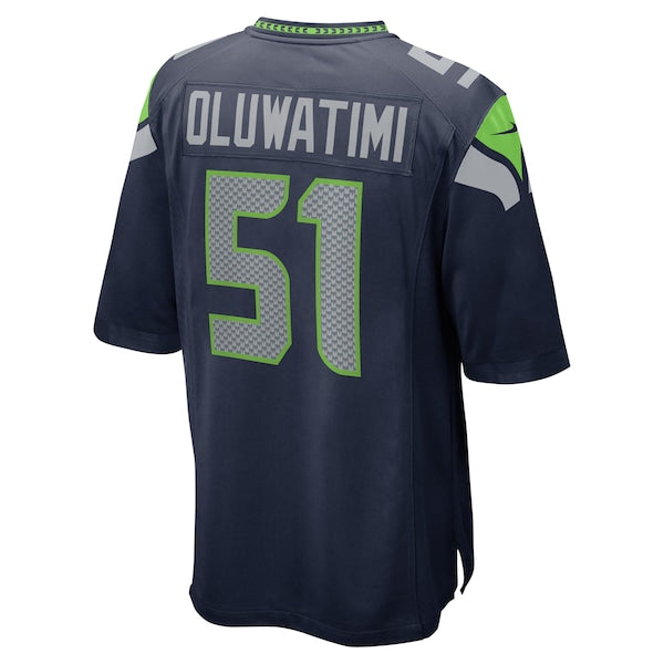 Olusegun Oluwatimi Seattle Seahawks Nike  Game Jersey - College Navy