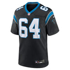 Justin McCray Carolina Panthers Nike Team Game Jersey - Black/Blue
