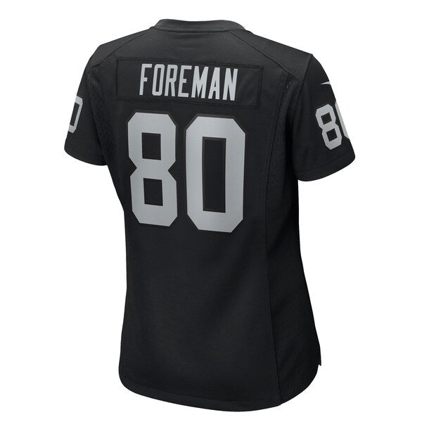 Jeff Foreman Las Vegas Raiders Nike Women's  Game Jersey -  Black