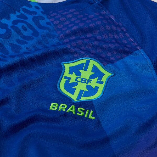 Brazil National Team Nike Women's 2025/26 Away Replica Jersey - Blue