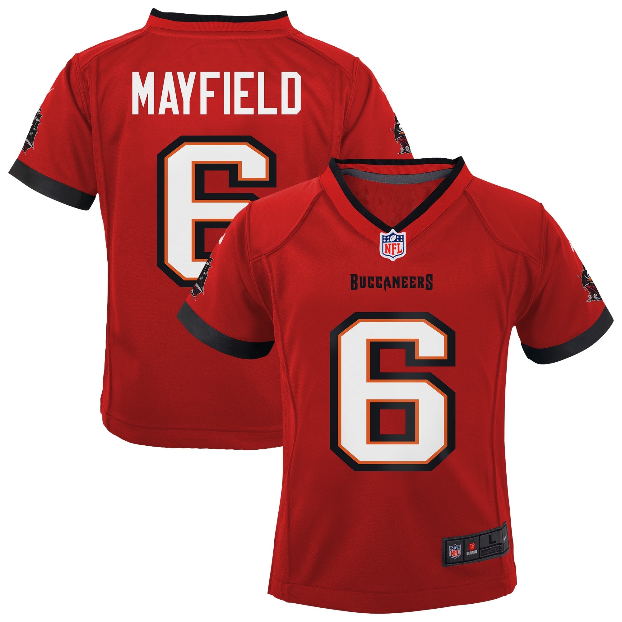 Baker Mayfield Tampa Bay Buccaneers Nike Toddler Alternate Game Jersey - Orange/White/Red