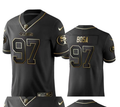 Nick Bosa San Francisco 49ers Nike Platinum Retro Gold Edition Limited Jersey - Black
