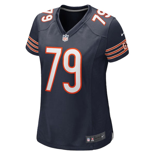Austen Pleasants Chicago Bears Nike Women's  Game Jersey -  Navy