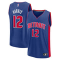 Tobias Harris Detroit Pistons  Fast Break Replica Player Jersey - Icon Edition - Blue