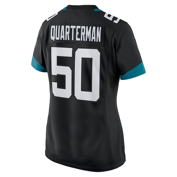 Shaquille Quarterman Jacksonville Jaguars Nike Women's Game Jersey - Black/Teal