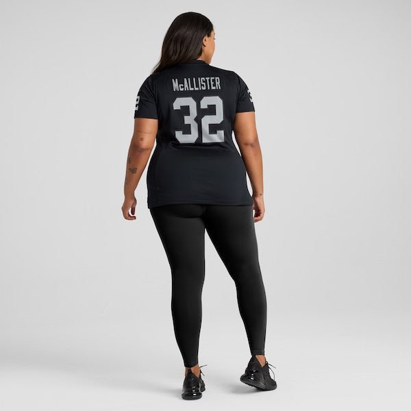 Tyreik McAllister Las Vegas Raiders Nike Women's  Game Jersey -  Black