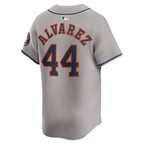 Yordan Alvarez Houston Astros Nike Road Limited Player Jersey - Gray
